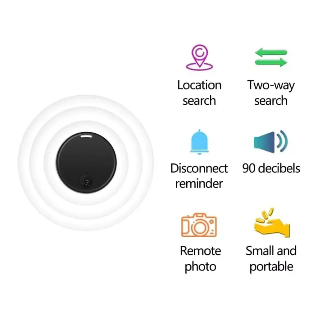 Bluetooth Mini GPS Tracking Air Key Tag Child Pet Finder Tracker Location Device  Warm Home View