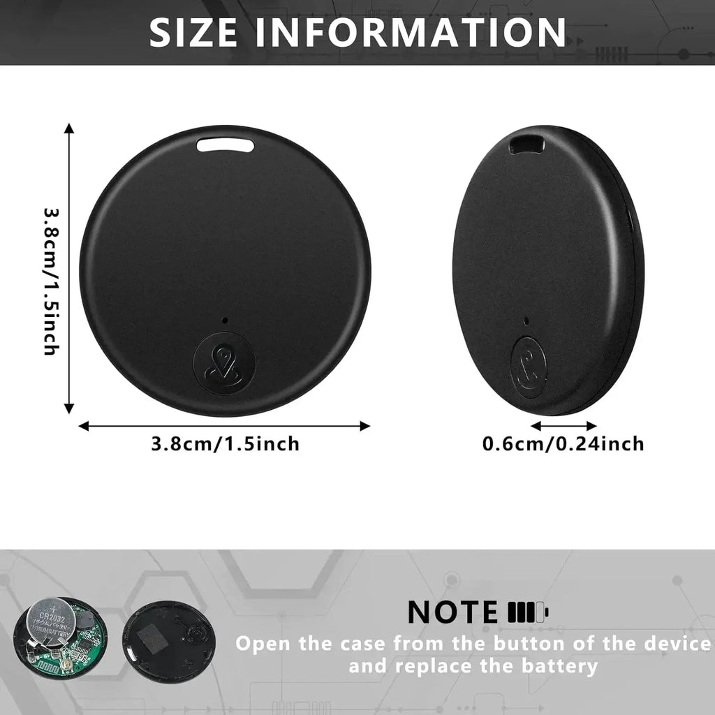 Bluetooth Mini GPS Tracking Air Key Tag Child Pet Finder Tracker Location Device  Warm Home View