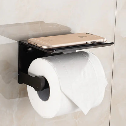 Space Aluminum Wall-Mounted Tissue Holder