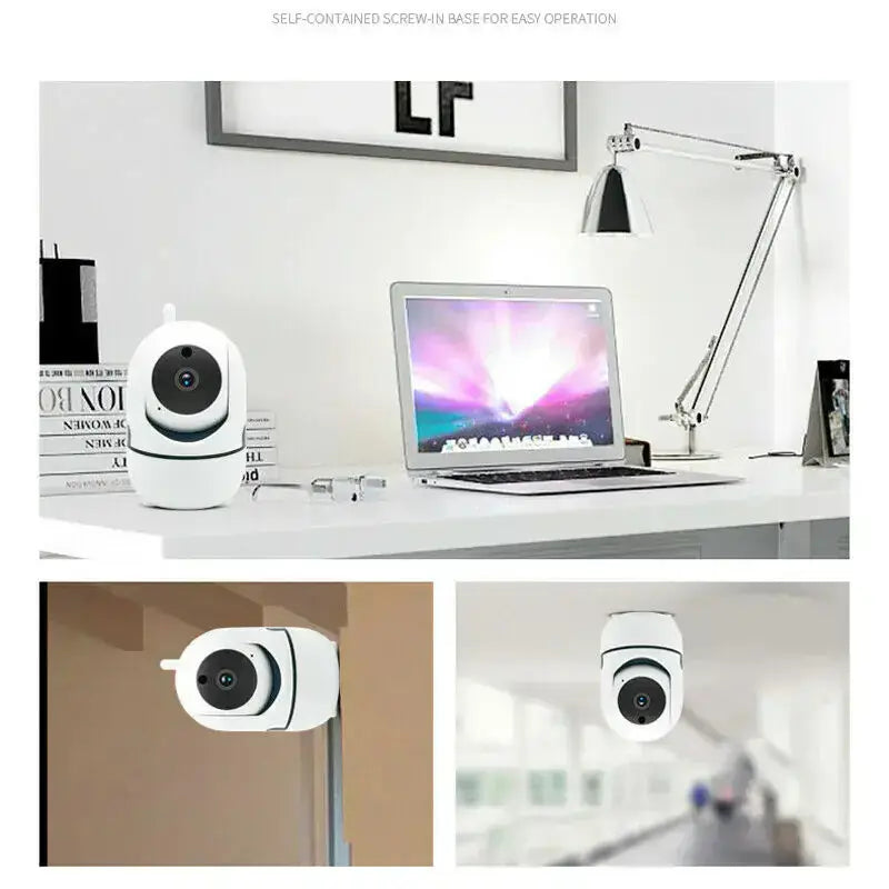 Indoor Home Security Camera Night Vision Baby Pet Monitor