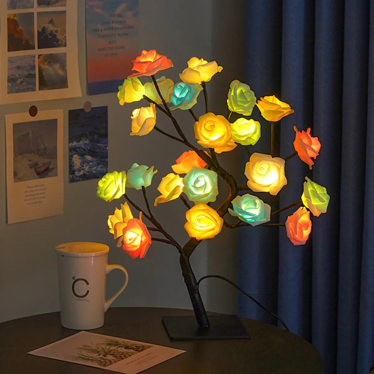 Romantic Rose Tree Lamp