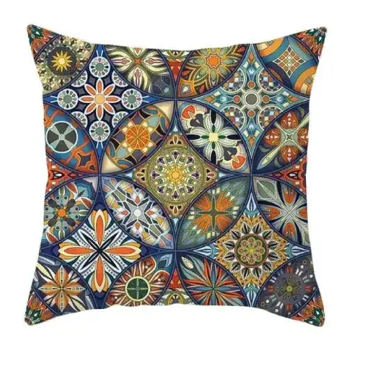 Soft Mandala Sofa Pillowcase  Warm Home View