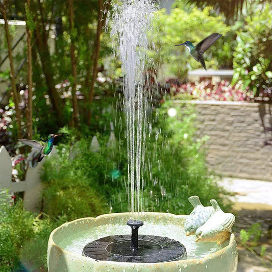 New Solar Fountain