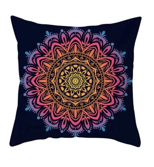 Soft Mandala Sofa Pillowcase  Warm Home View
